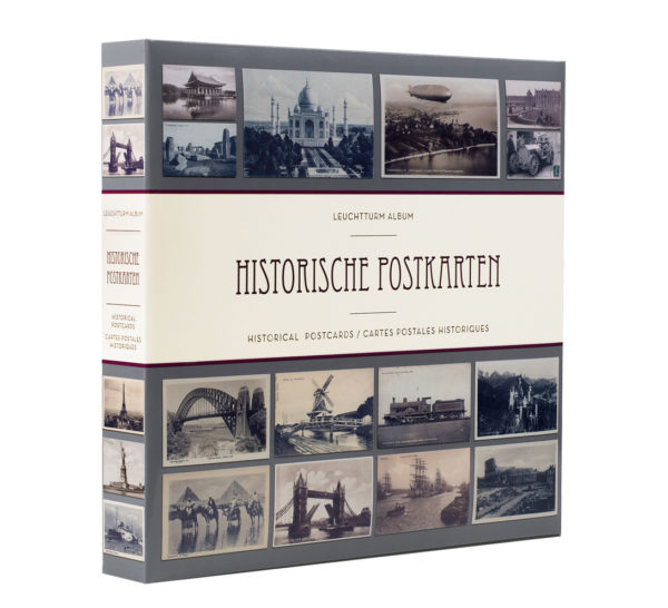 Álbum con fundas gran formato postales históricas