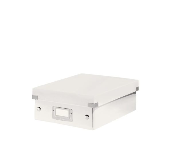 Caja organizadora pequeña Click Store blanca