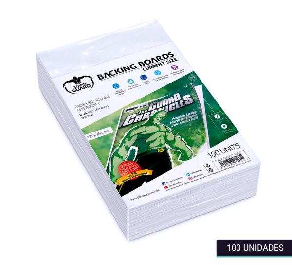 Backing Boards Comic Current Size 171x266mm