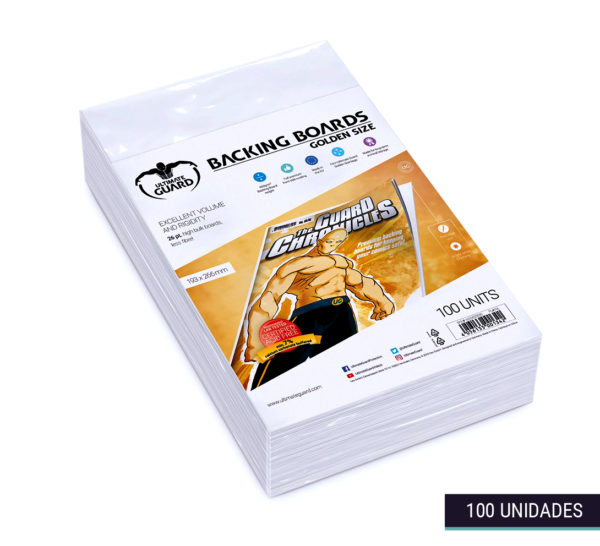 Backing Boards Comic Golden Size 193x266mm