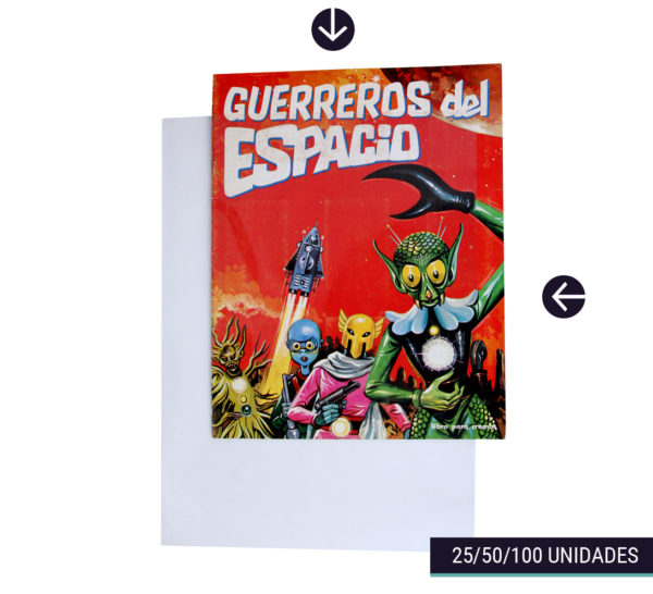 Fundas protectoras tamaño documento doble entrada 23x32cm
