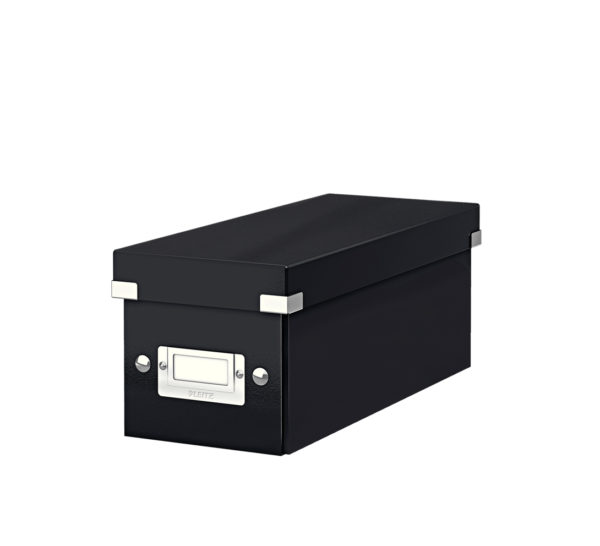 Caja para guardar CDs Click Store negra