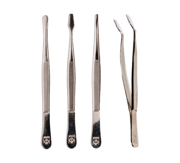 Pinzas Luxus de 15cm con estuche semi regido