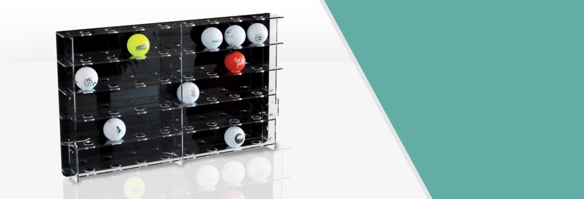 Vitrina de bolas de golf