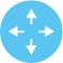Card divider icon