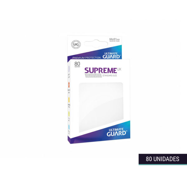 Fundas Supreme UX Sleeves Standard Size 66x91mm