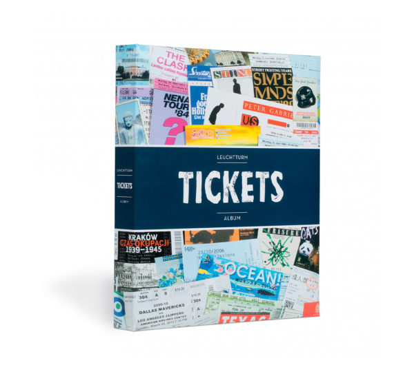 Álbum con fundas para tickets y entradas grande de la marca Leuchtturm