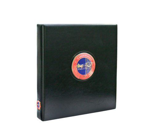 Álbum con hojas para postales Premium mediano